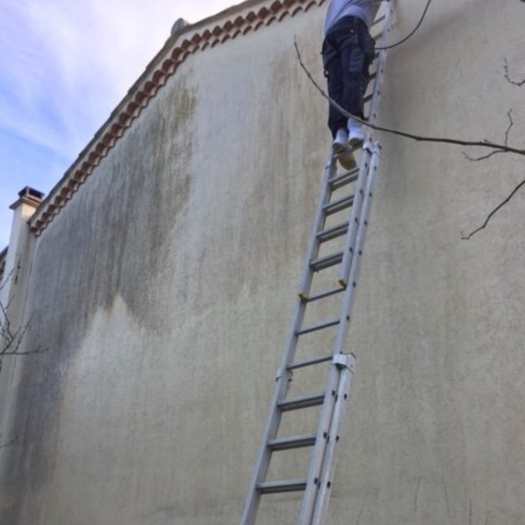 nettoyage de façade et de toiture